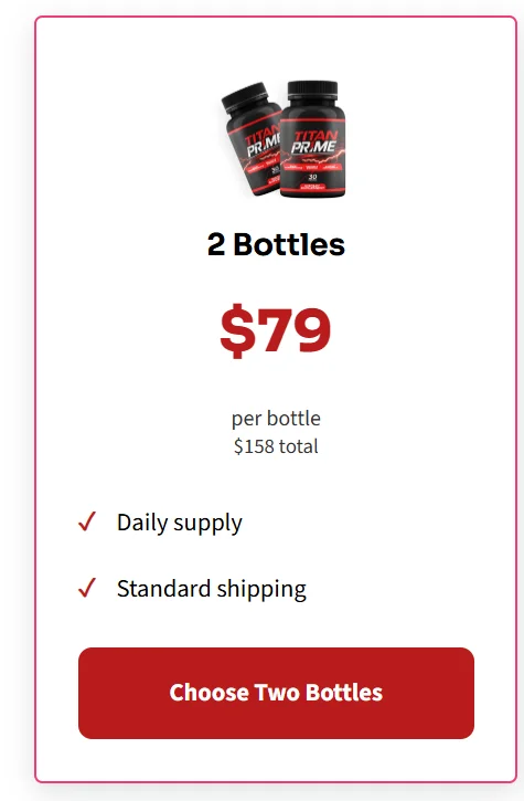TitanPrime three bottles order